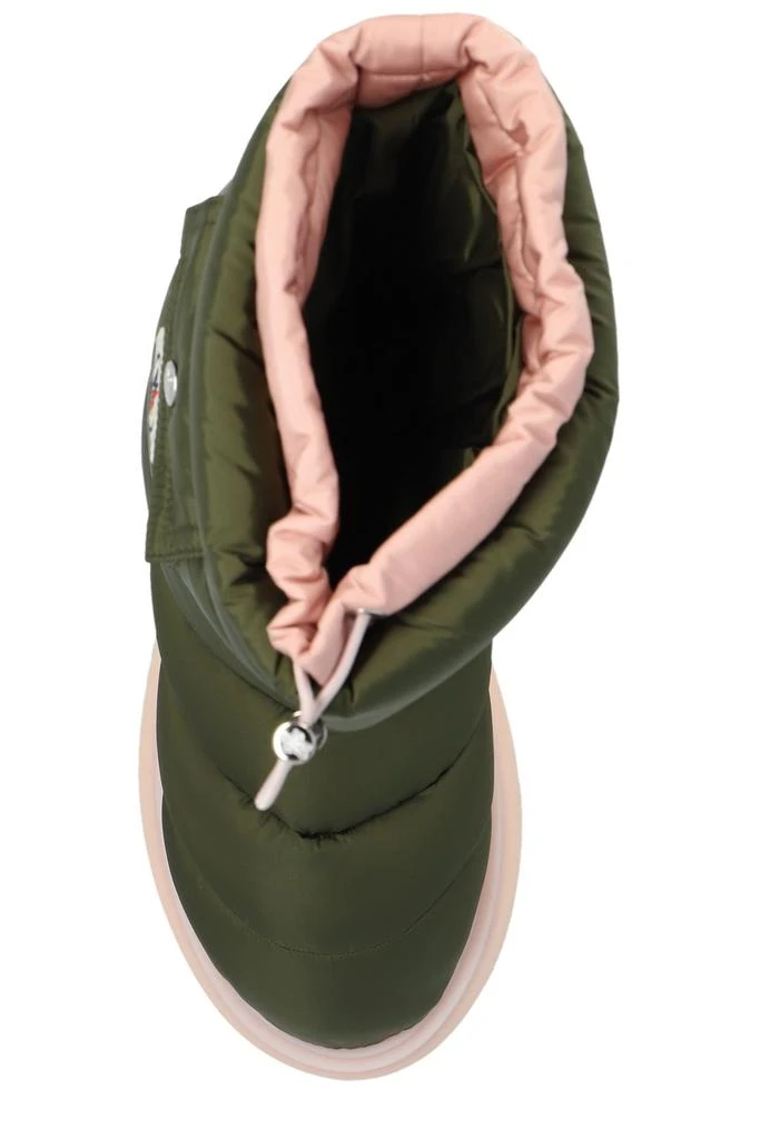 Moncler Moncler Gaia Logo Patch Padded Snow Boots 4