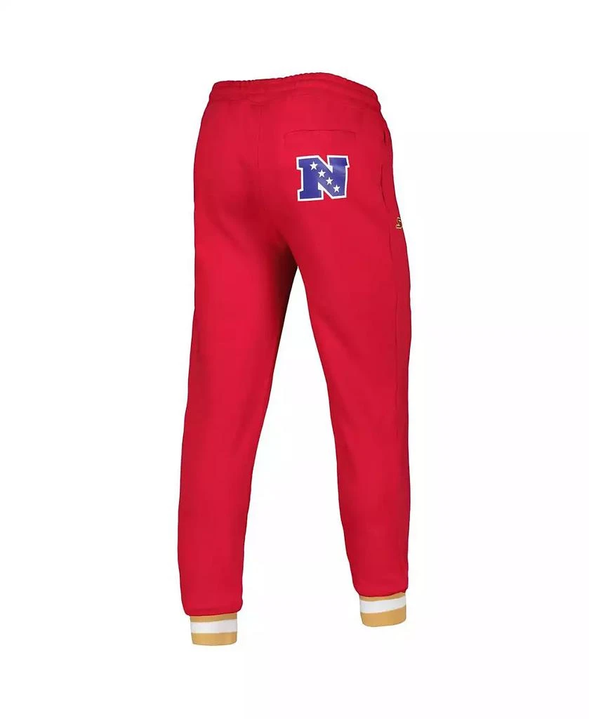 Starter Men's Scarlet San Francisco 49ers Blitz Fleece Jogger Pants 2