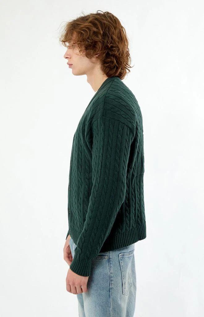 HUF Triple Triangle Jacquard Cardigan 4
