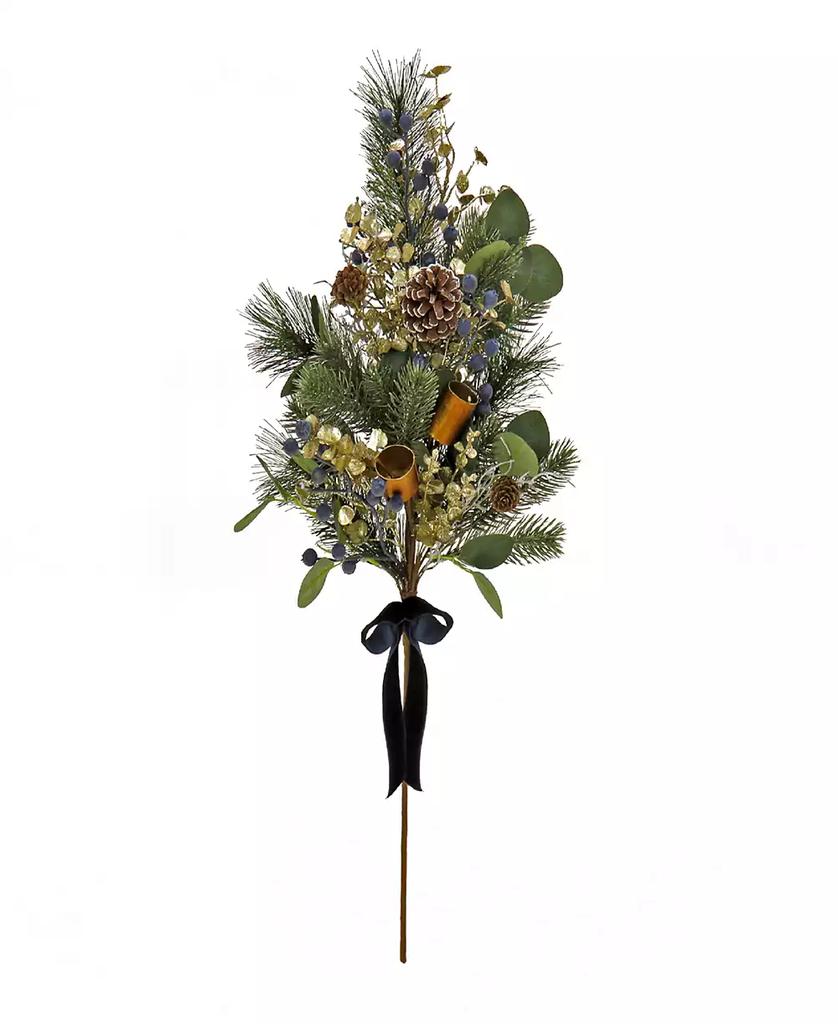 National Tree Company 28" HGTV Home Collection Swiss Chic Spray Pair