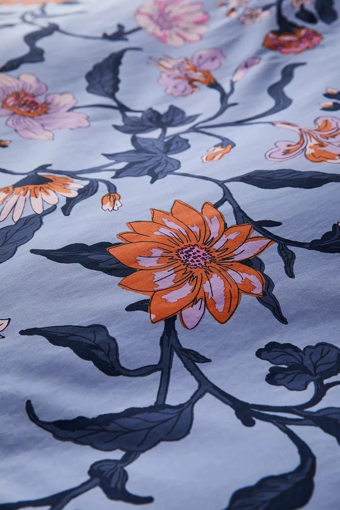 Urban Outfitters Ella Vine Floral Pattern Duvet Cover Set 4