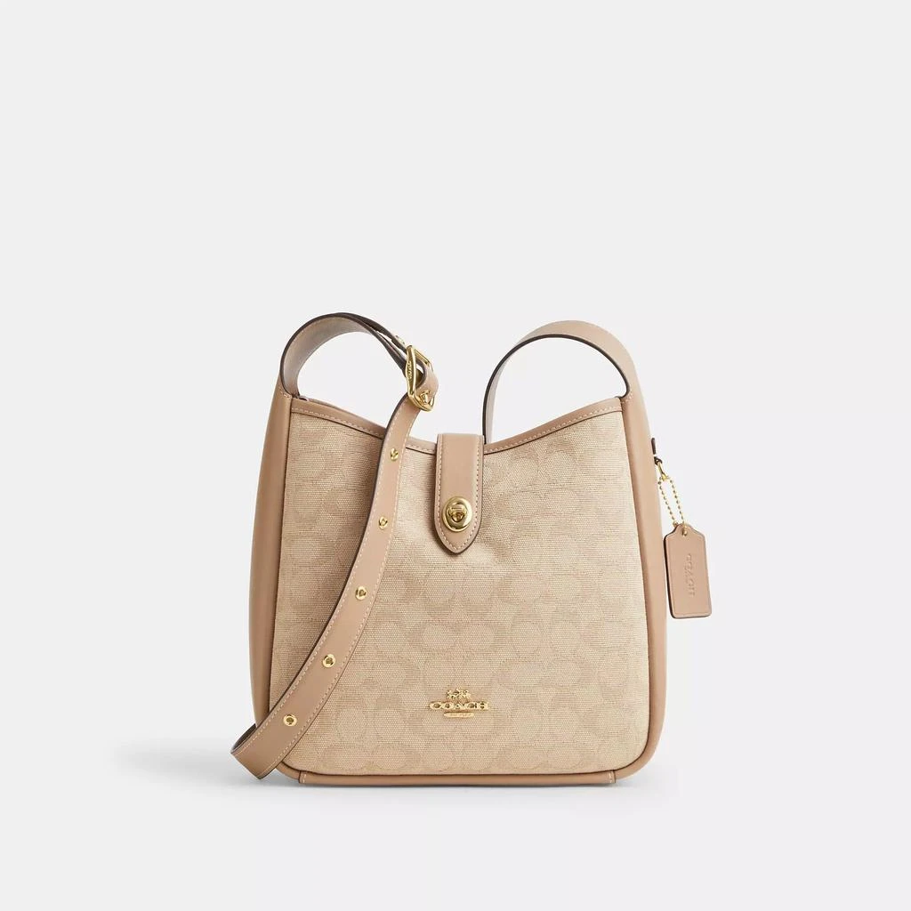 Coach Hadley Convertible Crossbody Bag With Signature Canvas 1