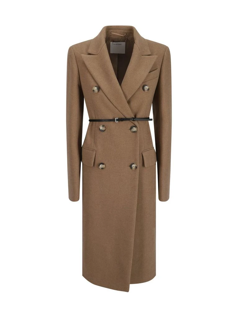 Sportmax Ghia Double-Breasted Belted Trench Coat – On Sale Now - Main Image