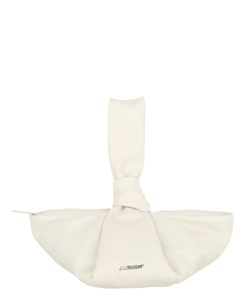 Ambush Twist Top Leather Handle Bag 1