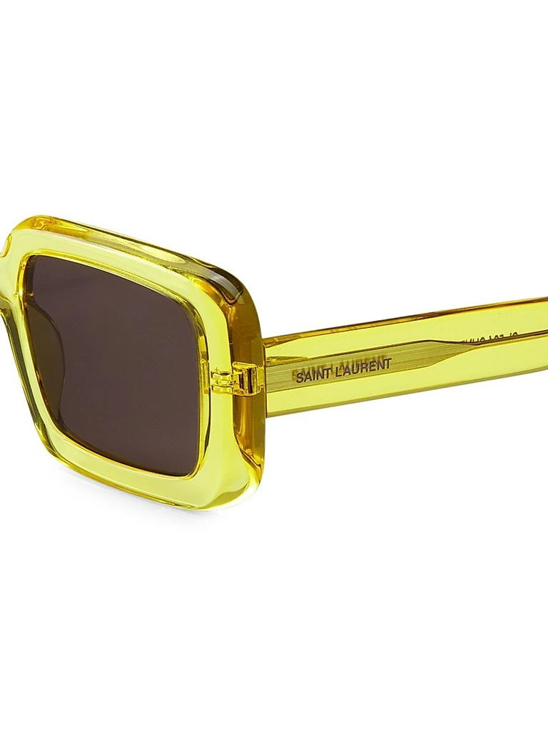Yves Saint Laurent Sunrise 52MM Rectangle Sunglasses 3