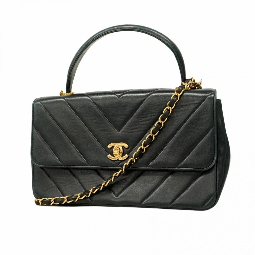 Chanel Leather Handbag (Pre-Owned) 1