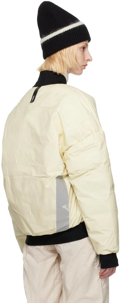 TEMPLA Beige Stand Collar Down Jacket 3