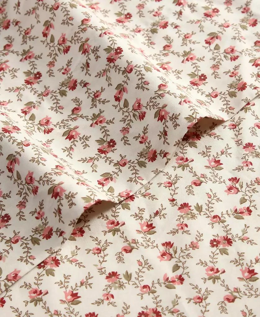 Laura Ashley 200-Thread Cotton 4 -Pc. Sheet Set 4