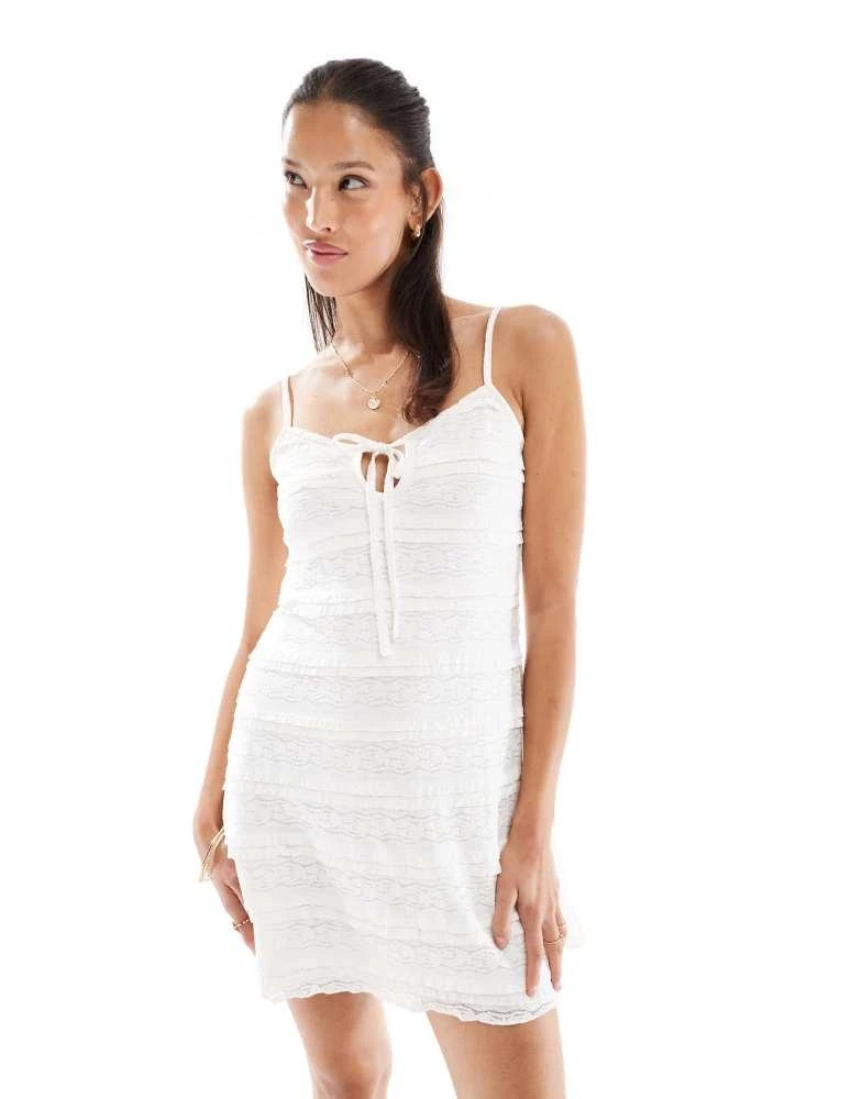 miss selfridge white bodycon dress Miss Selfridge white midi bodycon slit sleeveless