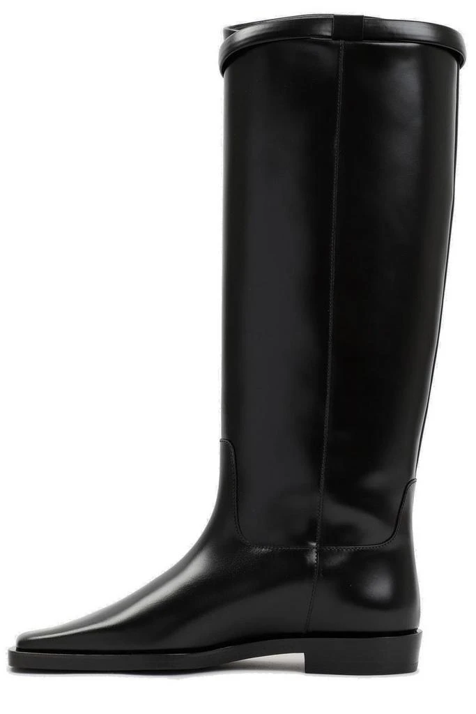 Totême Totême Square-Toe Riding Knee-High Boots 2