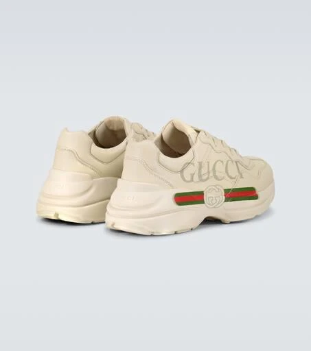 Gucci Rhyton leather sneakers 5