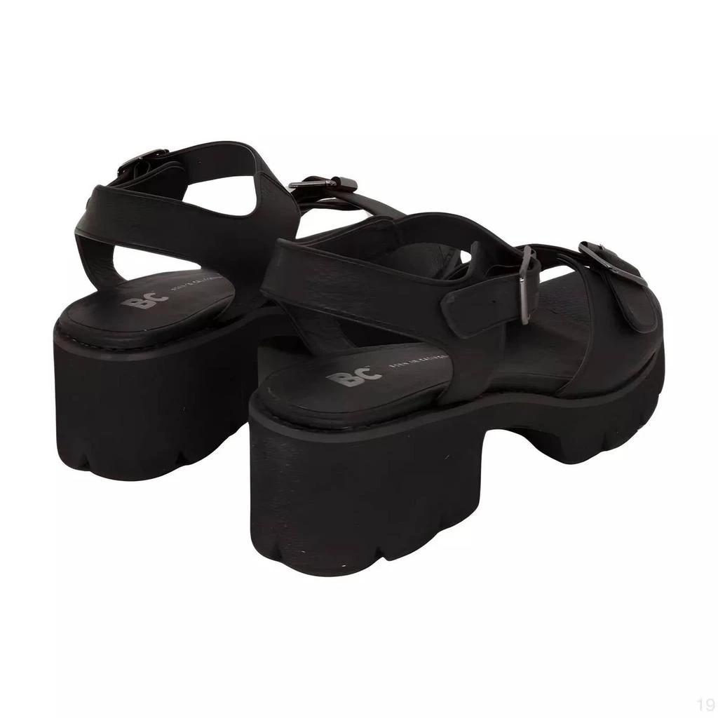 BC Footwear Women's So Famous Heeled Sandal In Black 2