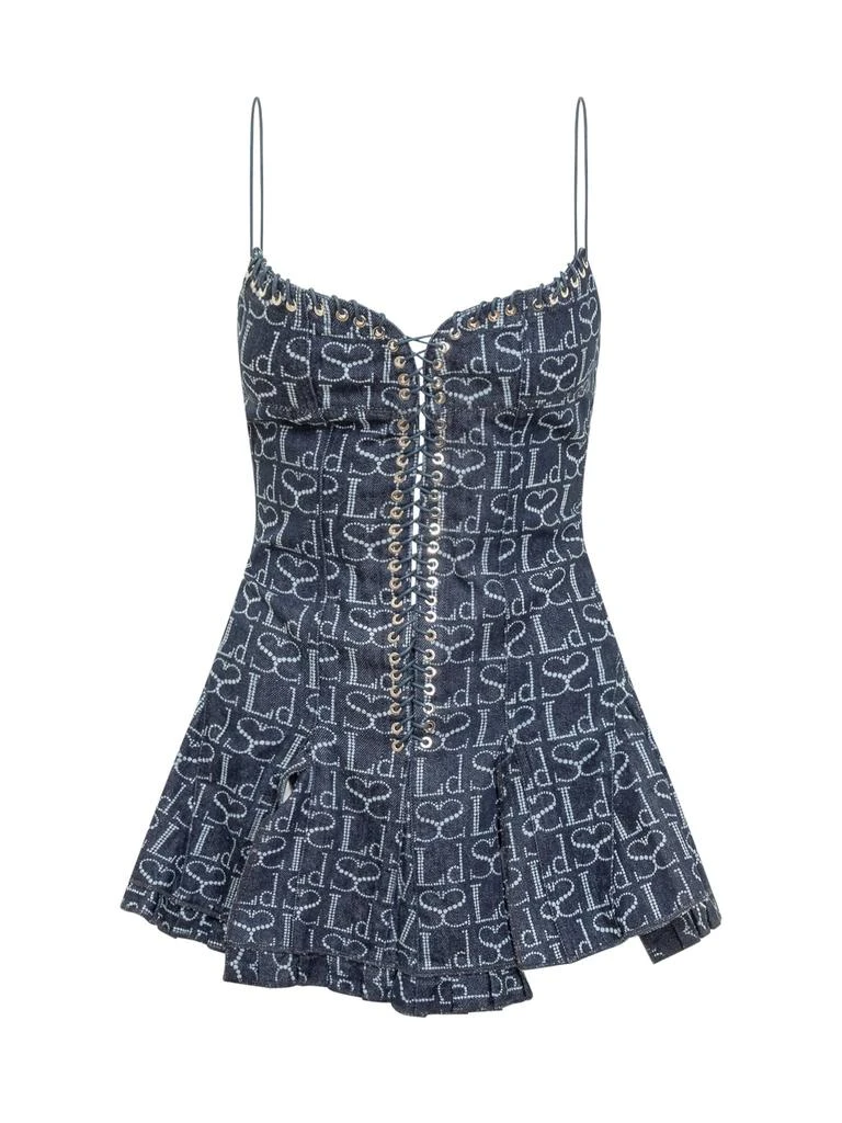 Ludovic de Saint Sernin Cleavage Mini Dress 1