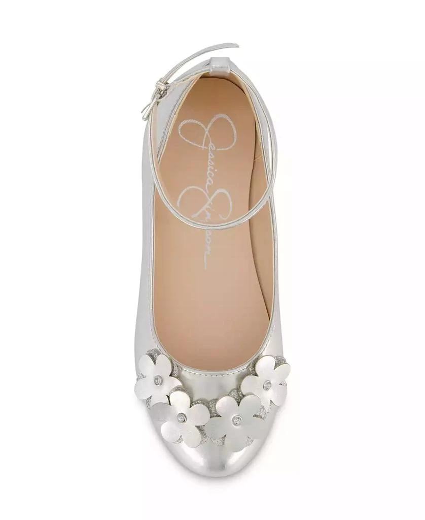 Jessica Simpson Little and Big Girls Amy Petal Ballet Flat 2