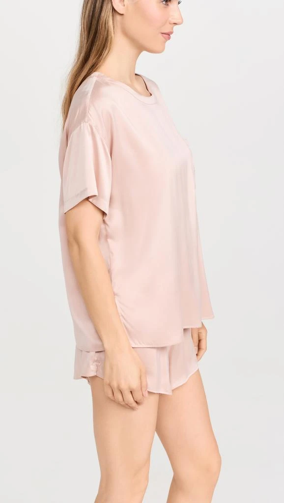 Lunya Washable Silk Tee Short Set 3