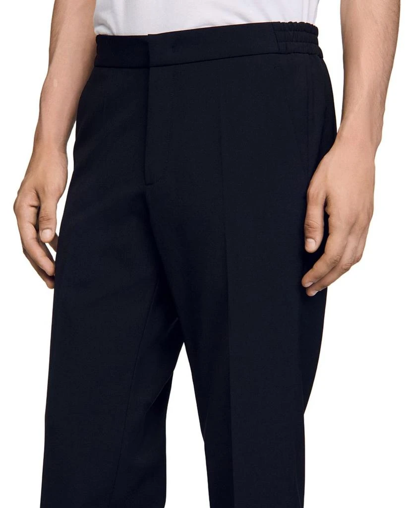 Sandro New Delta Classic Fit Trousers 5
