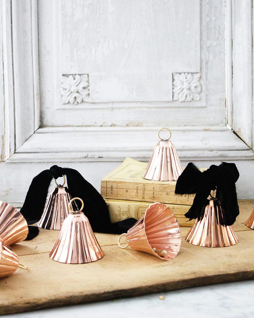 Coppermill Kitchen Bell Ornaments, Set of 4