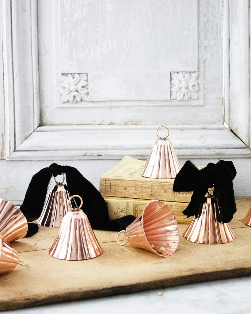 Coppermill Kitchen Bell Ornaments, Set of 4 1