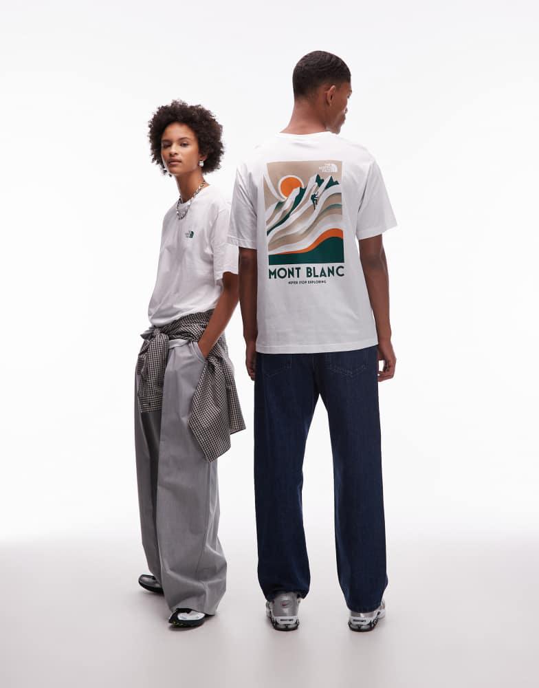 The North Face The North Face Vintage Mountain backprint