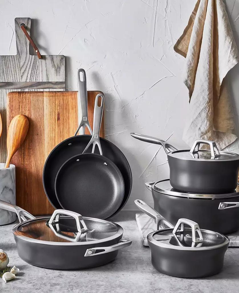 ZWILLING ZWILLING Motion 10 Pc Aluminum Hard Anodized Nonstick Cookware Set