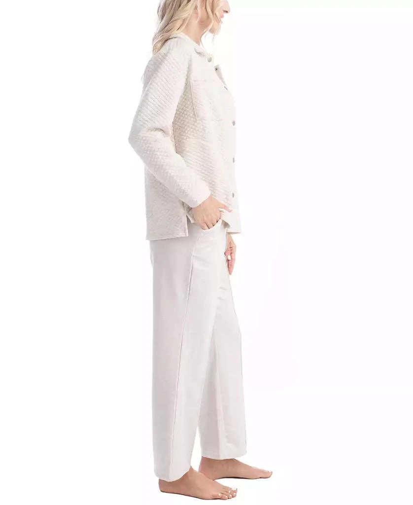 MUK LUKS Women's 3-piece Quilted Lounge Set 2