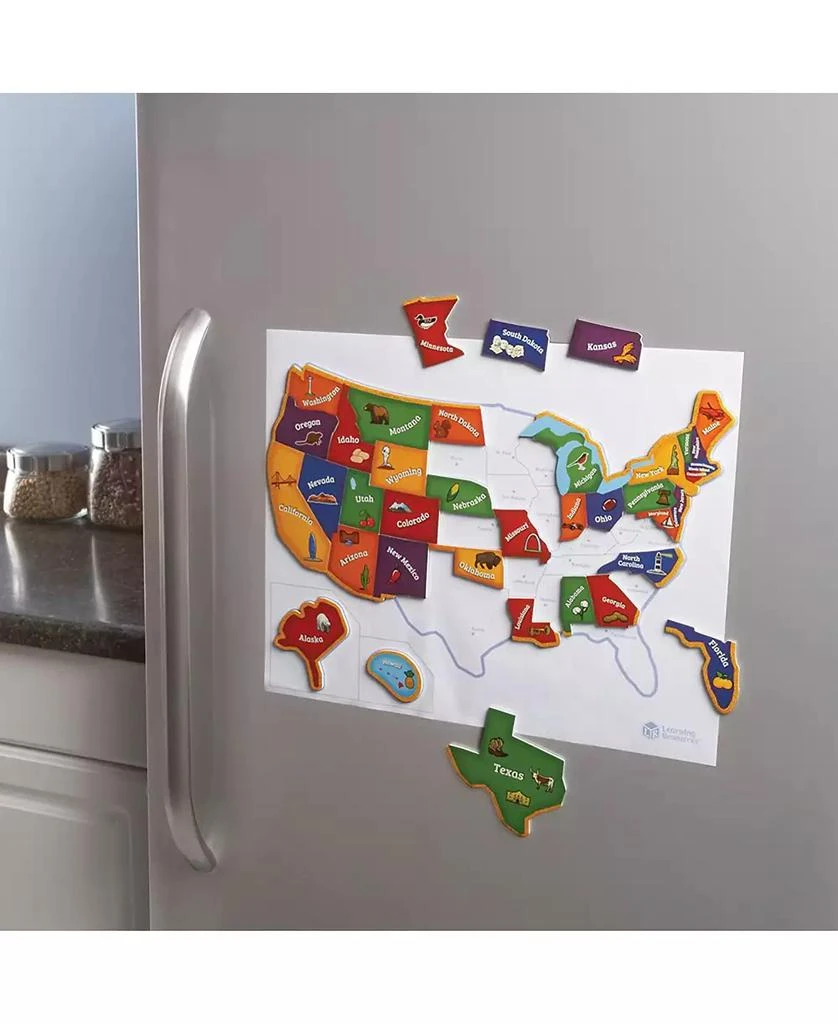 AreYouGame Learning Resources Learning Essentials - Magnetic U.S. Map Puzzle- 44 Pieces 9