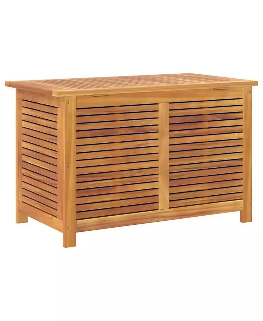 vidaXL Solid Acacia Wood Garden Storage Box 10
