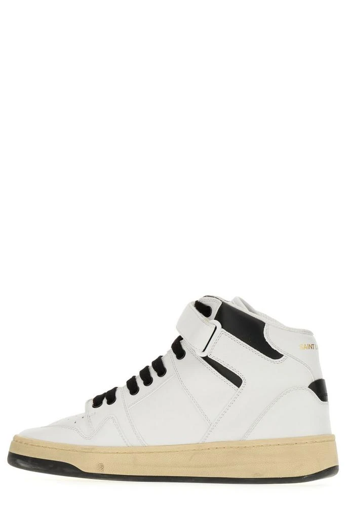 Yves Saint Laurent Saint Laurent Lax Round Toe Lace-Up Sneakers 3