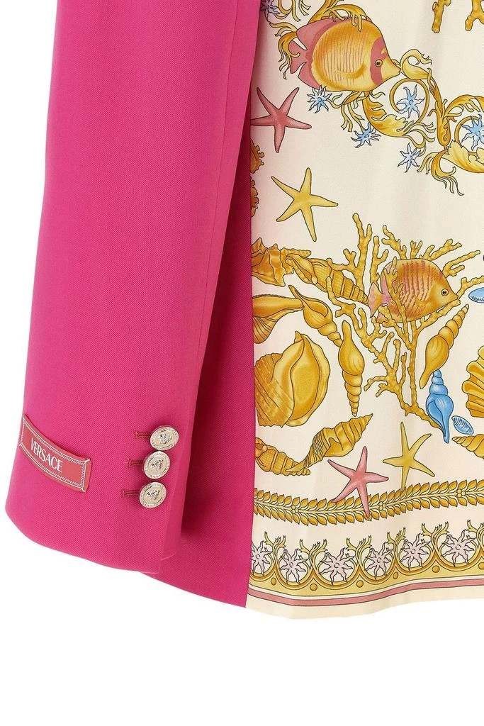 Versace Versace Single-Breasted Tailored Blazer 4