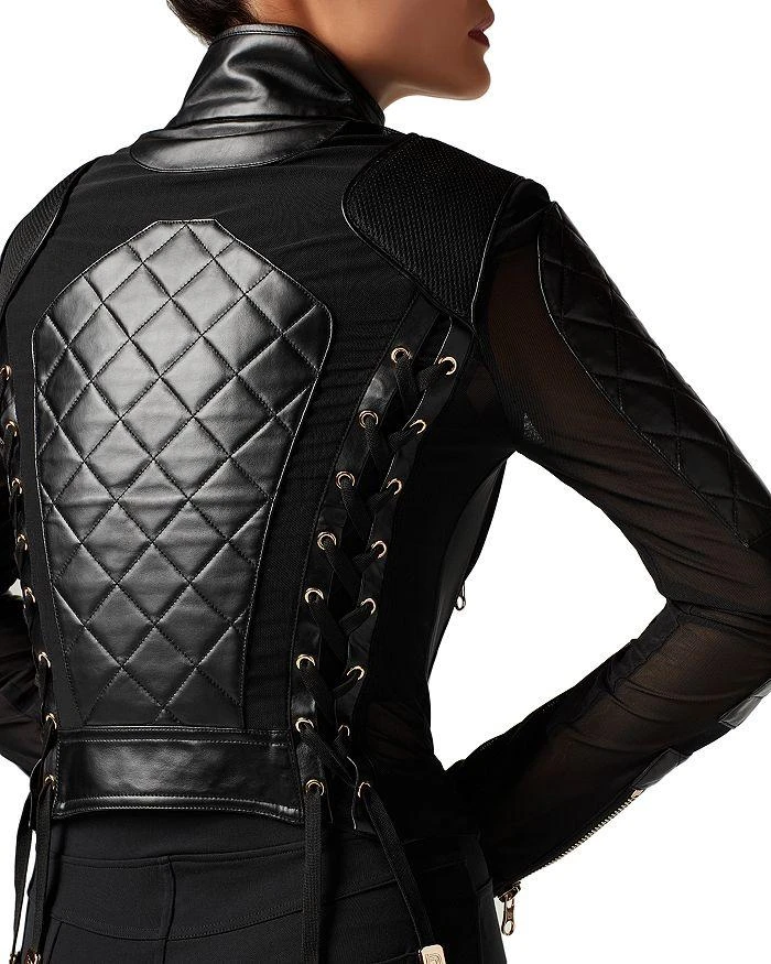 Blanc Noir Mesh Moto Jacket 6