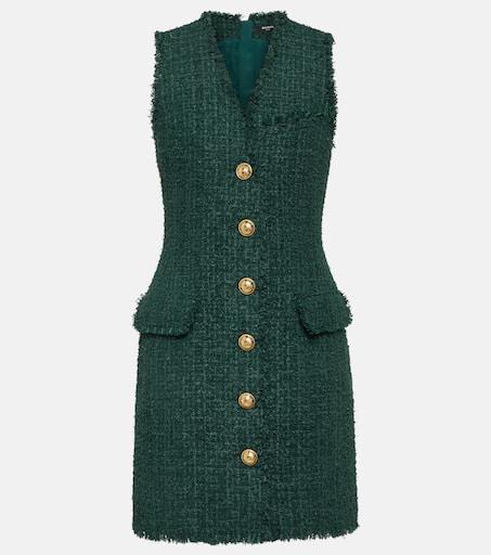 Balmain Tweed minidress Dresses Skirts Free Shipping BeyondStyle