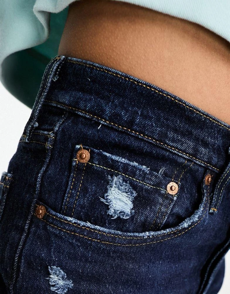 Levi's Levi's 501 skinny jean in dark blue 3