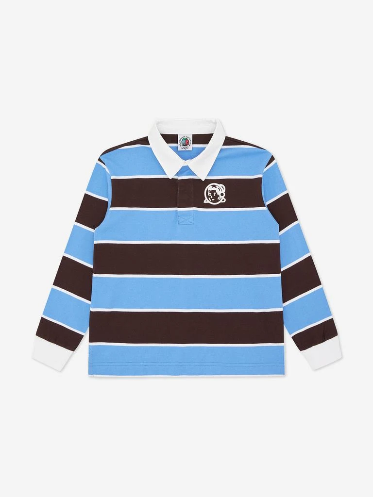 Billionaire Boys Club Billionaire Boys Club Boys Striped Rugby Shirt in Blue 1