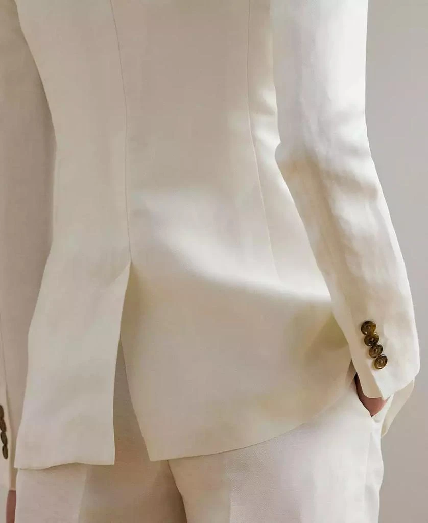 Ralph Lauren Women's Linen-Blend Twill Blazer 5