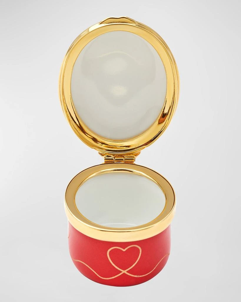 Halcyon Days Hearts & Kisses Enamel Box 2