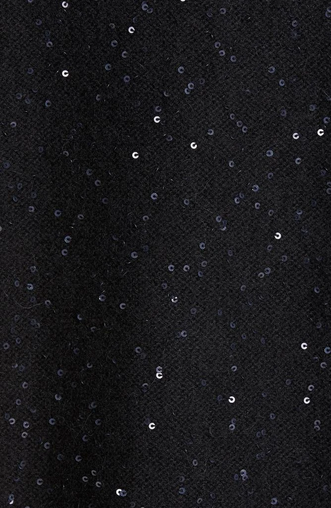 Fabiana Filippi Sequin Wool, Silk 
Cashmere Blend Poncho 6