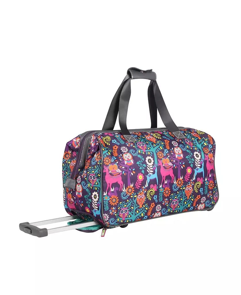 Lily Bloom Carry-on Softside Rolling Duffel Bag 6