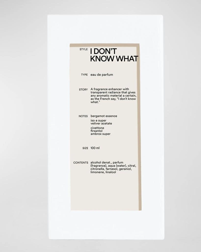 D.S. & Durga I Don't Know What Eau de Parfum, 3.4 oz. 3