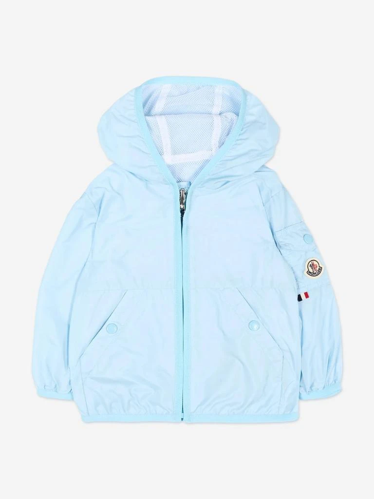 Moncler Moncler Enfant Baby Boys Songu Hooded Jacket in Blue