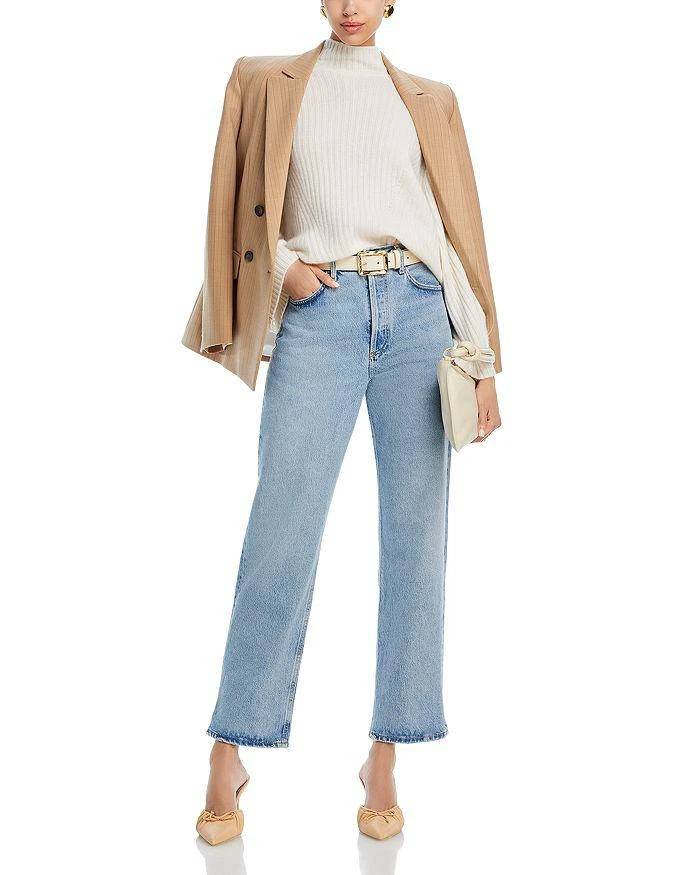 C by Bloomingdale's Cashmere Rib Knit Bell Sleeve Turtleneck Sweater - Exclusive 2