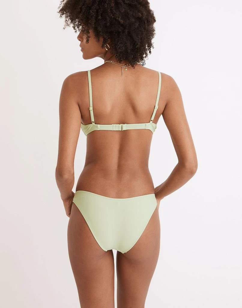 Madewell Madewell Second Wave Curved-Waist Bikini Bottom 3