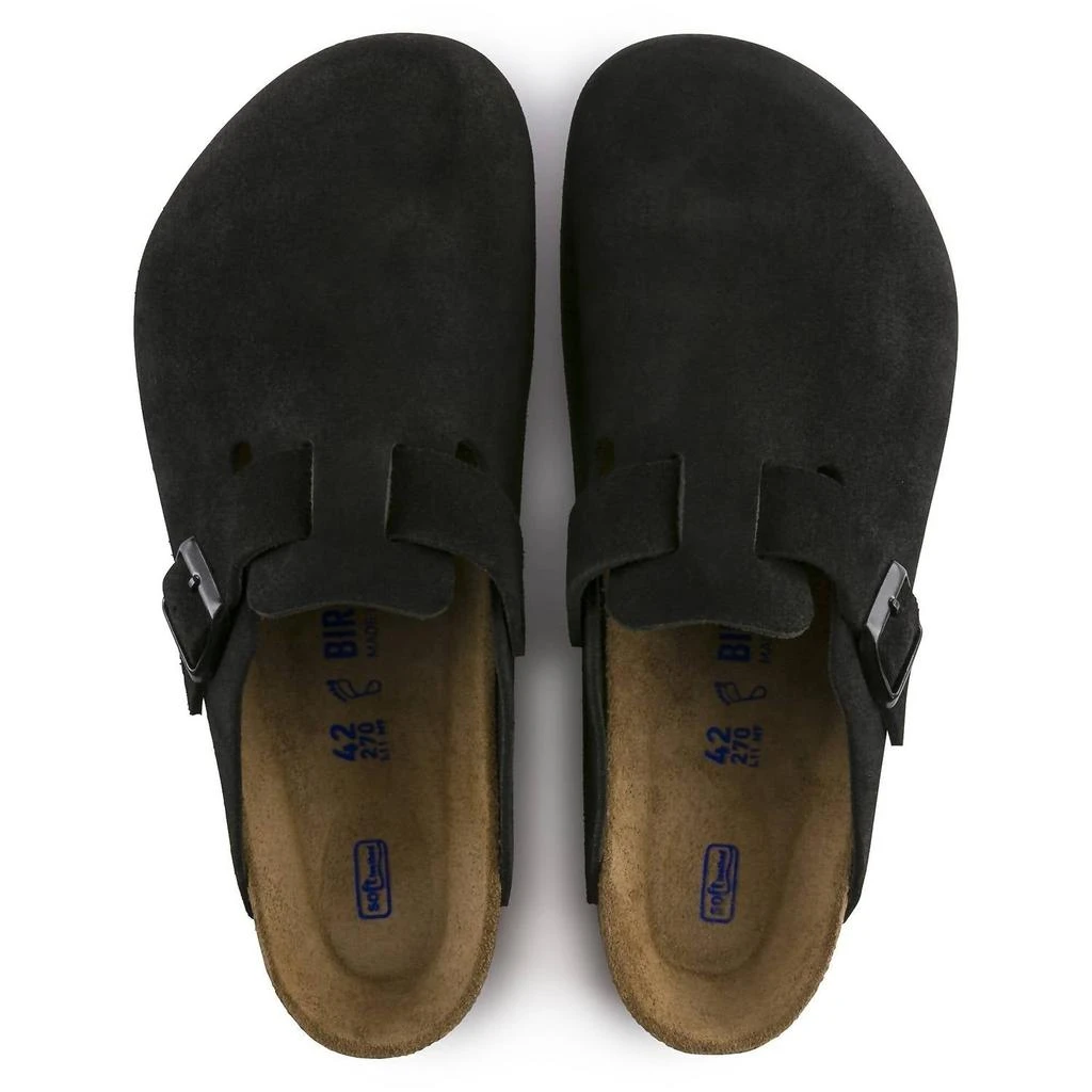 Birkenstock Birkenstock - Boston Suede Soft Footbed Clog - Unisex 2