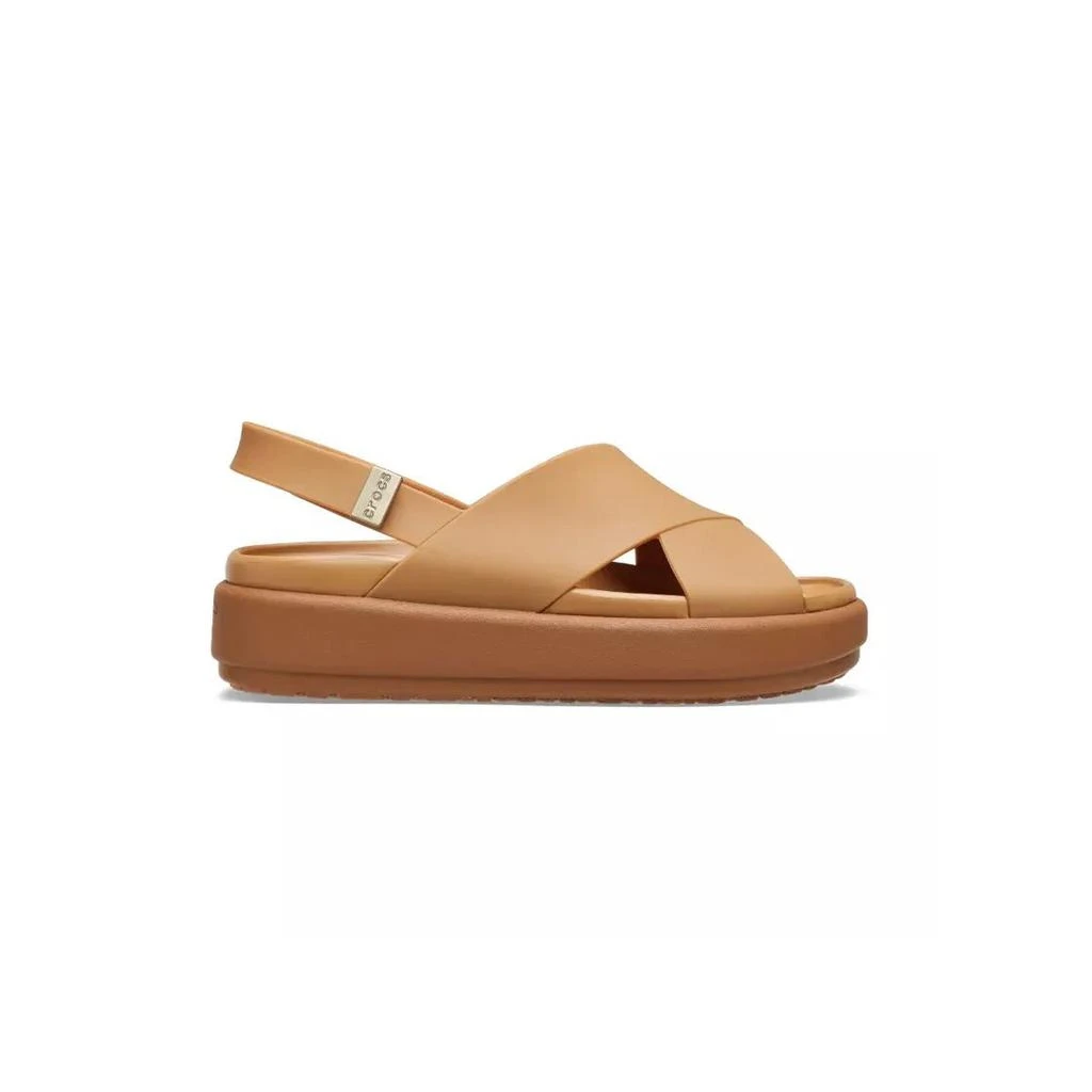 Crocs Crocs - Sandales Crocs Brooklyn Luxe Cross Strap - Marron 3