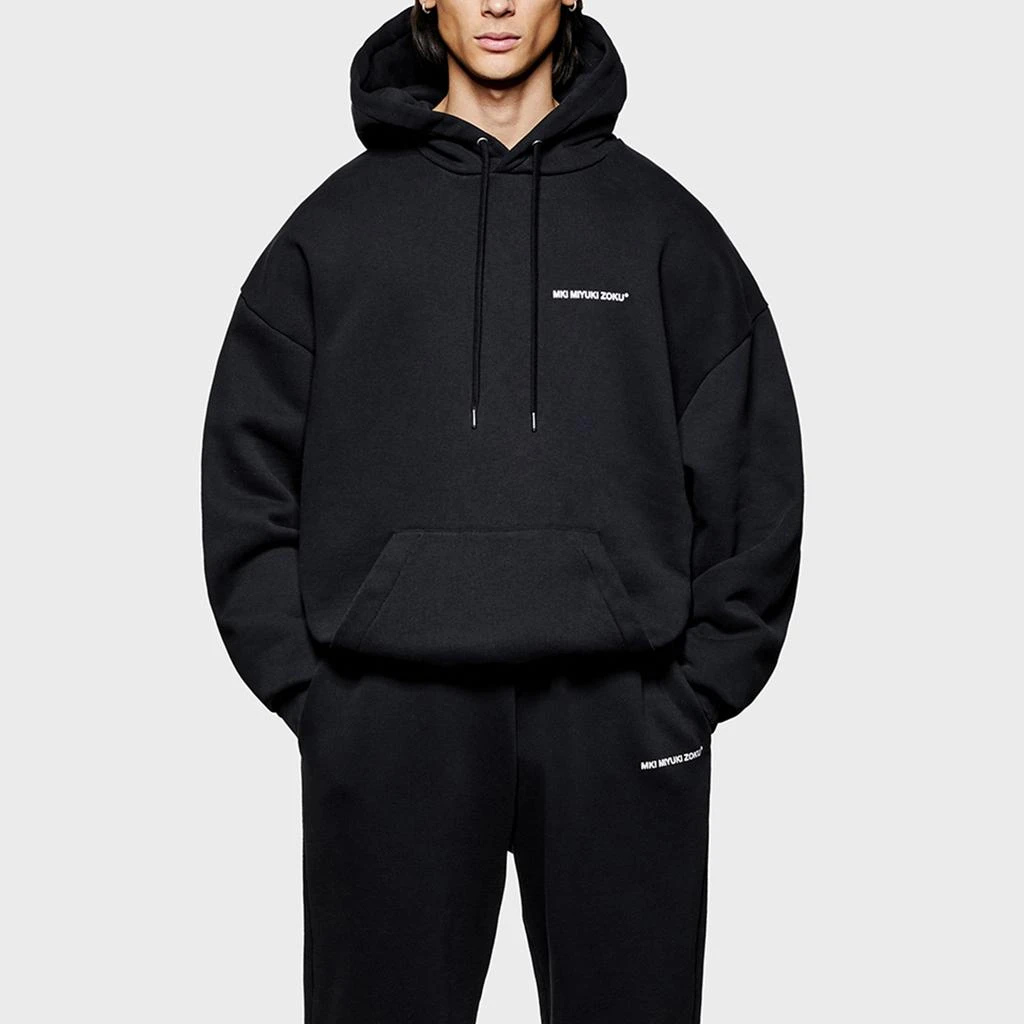 MKI Miyuki Zoku MIYUKI ZOKU Uniform Cotton-Blend Jersey Hoodie 3
