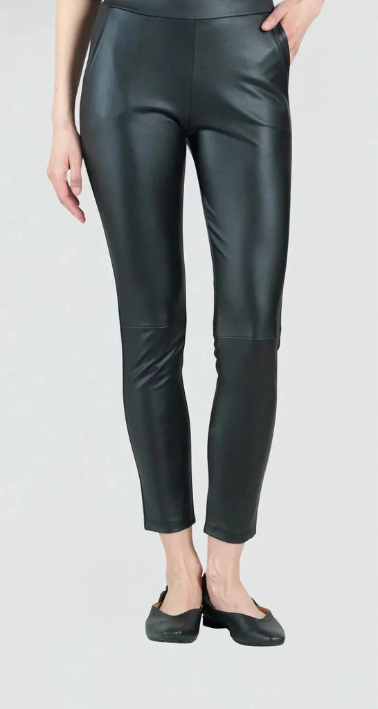 CLARA SUNWOO Clara Sunwoo - Liquid Leather Skinny Pocket Pant 1