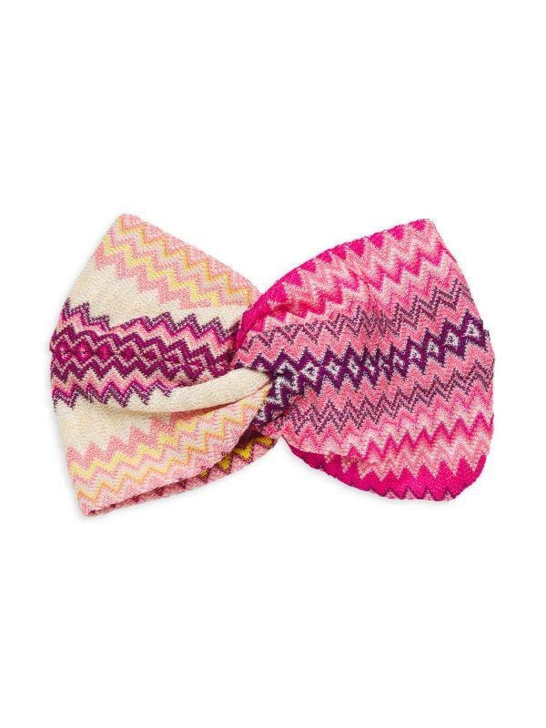 Missoni Zigzag Knit Headband 1