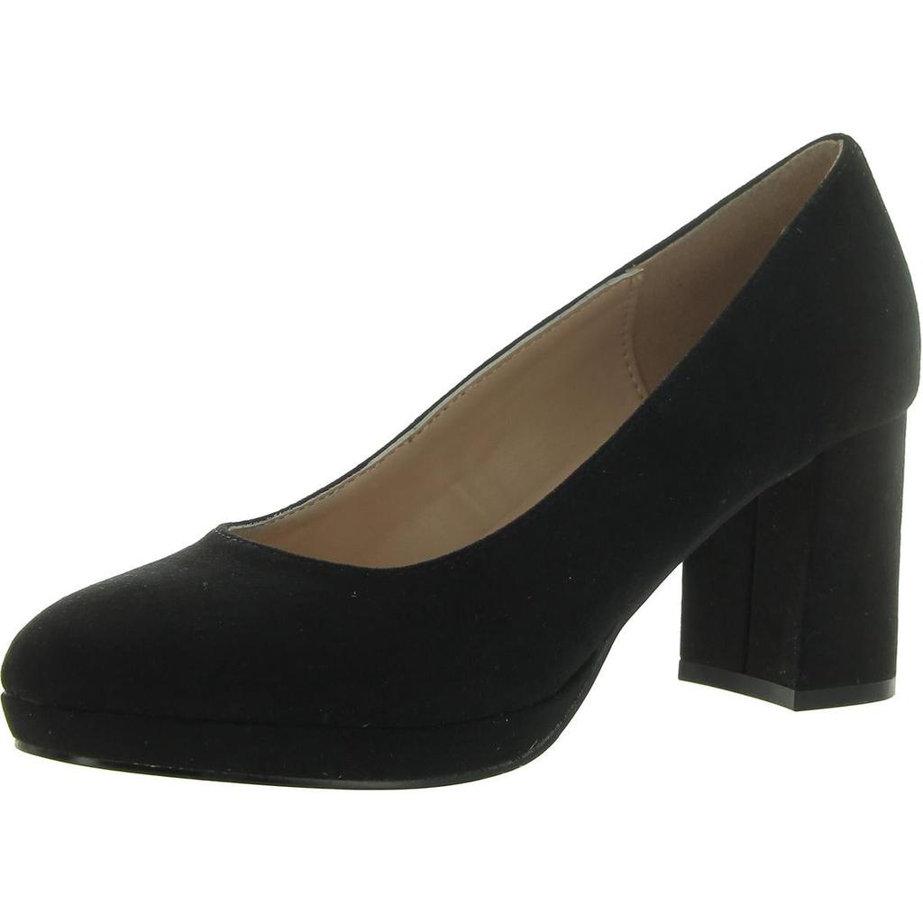 Bandolino Cooler Womens Faux Suede Slip-On Pumps