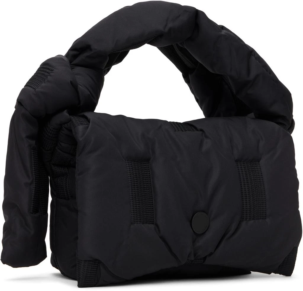 Issey Miyake Black Square Cushion Bag 2
