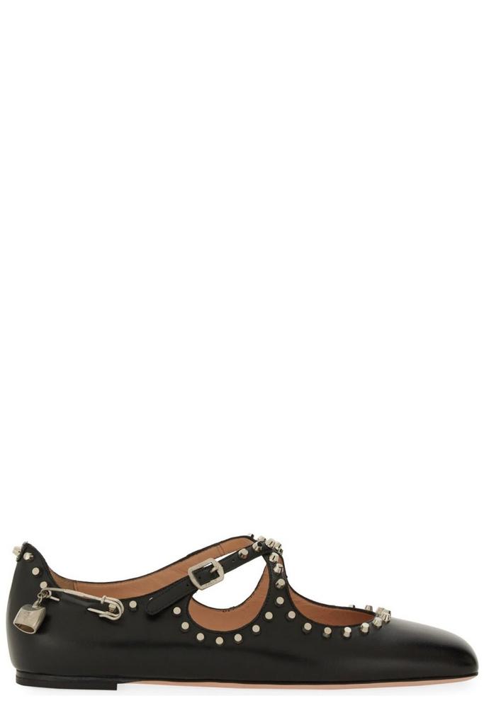 【関税&送料込】Bally Mary Jane Gerwin BALLY Gerwin glossed-leather Mary Jane flats | NET-A-PORTER