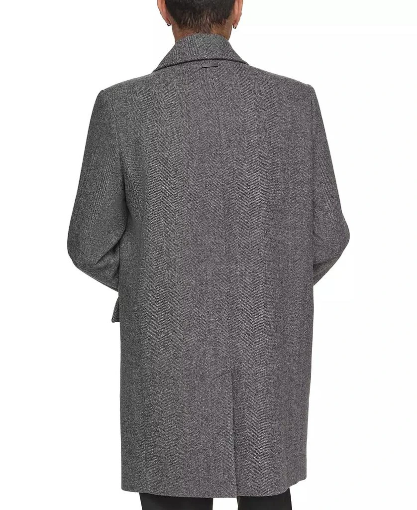 Marc New York by Andrew Marc Men's Gondet Herringbone Overcoat 2